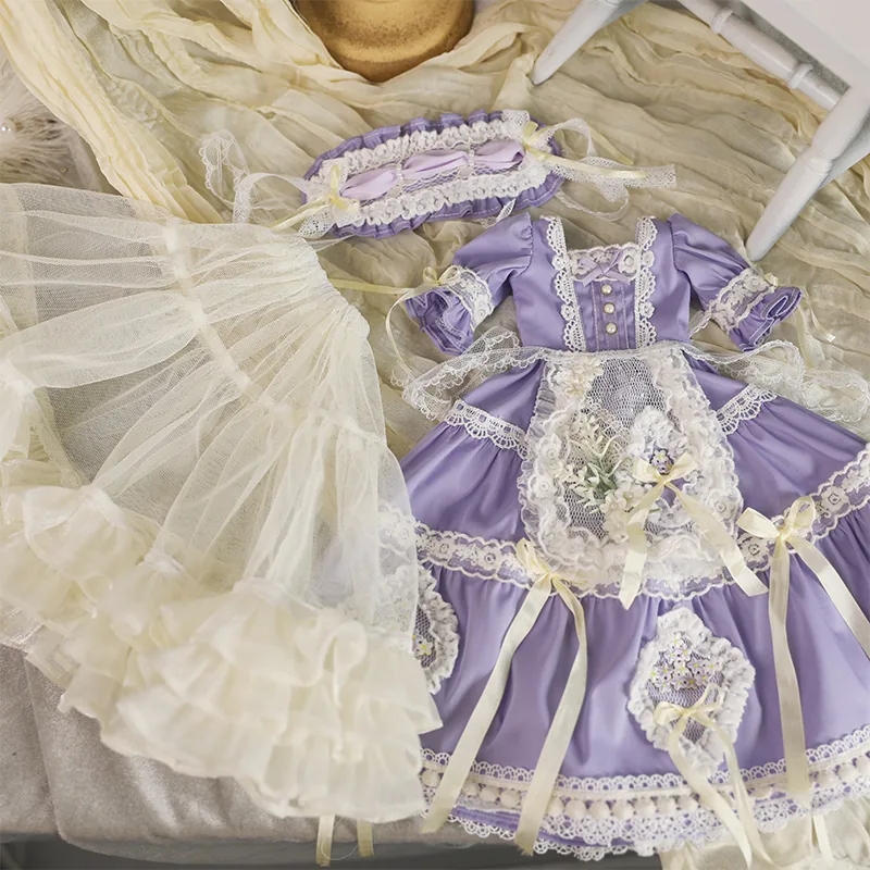 「Bangkrup Girl」Morning Mist Lilac BJD Outfit Only (YOSD l 1/6) - Image 7