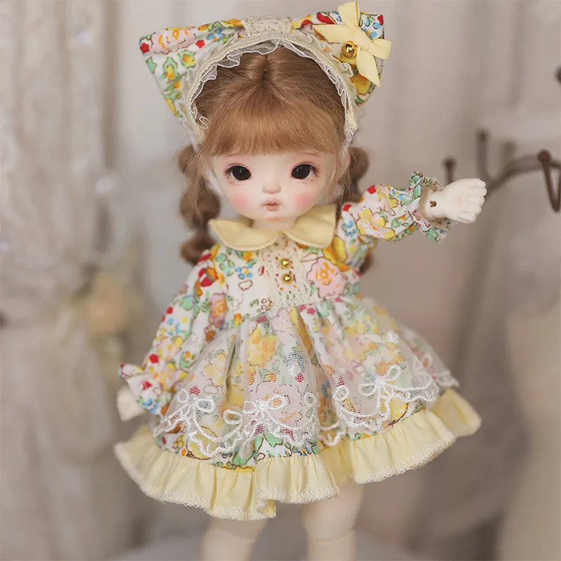 「Bangkrup Girl」Pastoral Dress BJD Outfit Only (YOSD l 1/6)