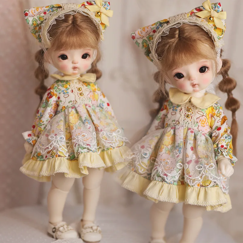 「Bangkrup Girl」Pastoral Dress BJD Outfit Only (YOSD l 1/6) - Image 2