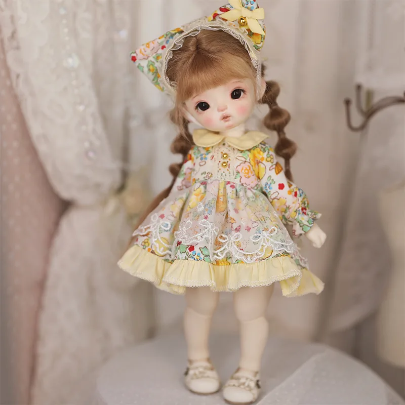 「Bangkrup Girl」Pastoral Dress BJD Outfit Only (YOSD l 1/6) - Image 4