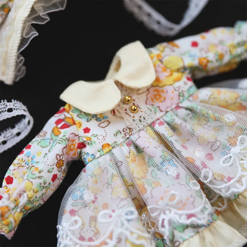 「Bangkrup Girl」Pastoral Dress BJD Outfit Only (YOSD l 1/6) - Image 5