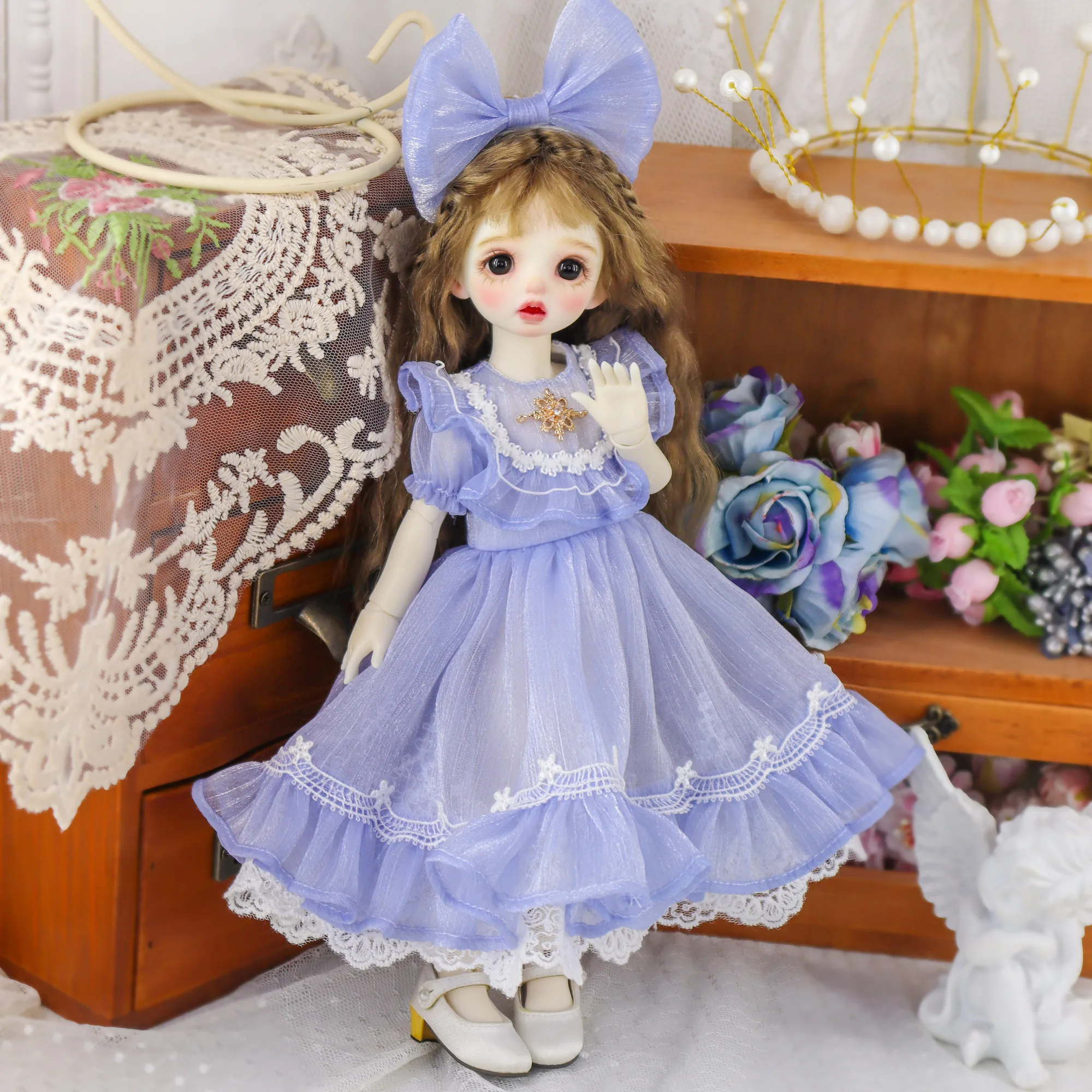 「Bangkrup Girl」Purple (YOSD l 1/6) BJD Outfit