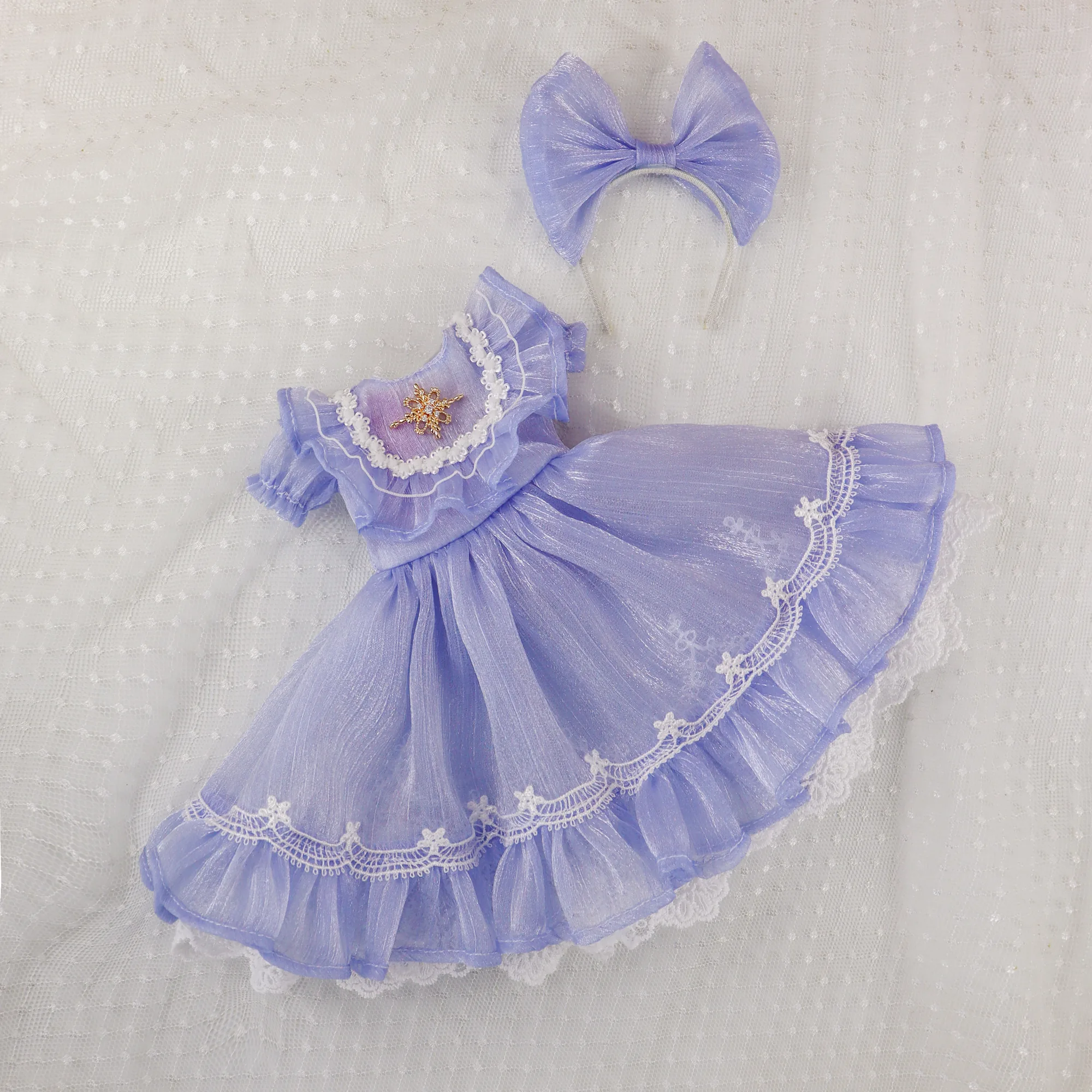 「Bangkrup Girl」Purple (YOSD l 1/6) BJD Outfit - Image 6
