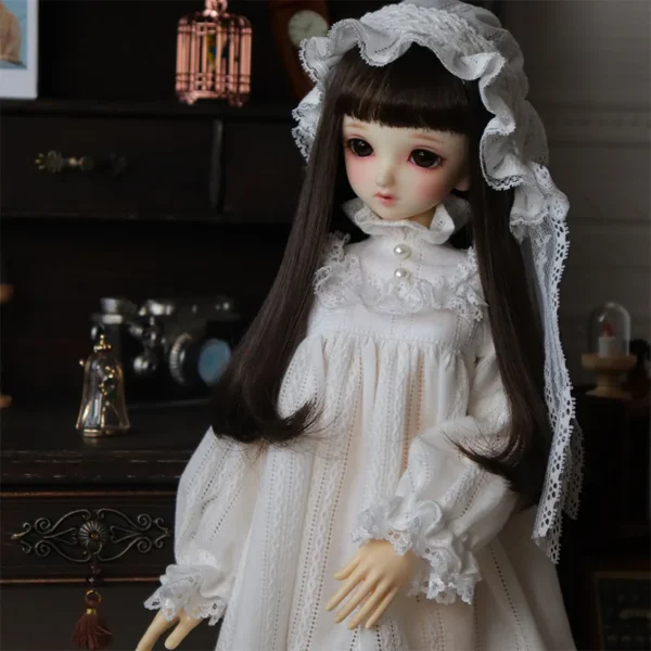 「Bangkrup Girl」Night Dress BJD Outfit Only (SD58/SD68/SD75/SDID75 l 1/3) - Image 3