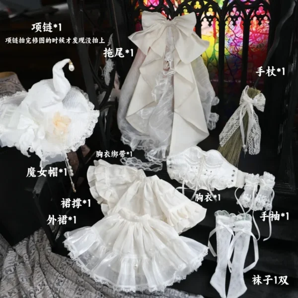 「Bangkrup Girl」The Witch BJD Outfit Only (MSD/MDD/Chubby l 1/4) - Image 14