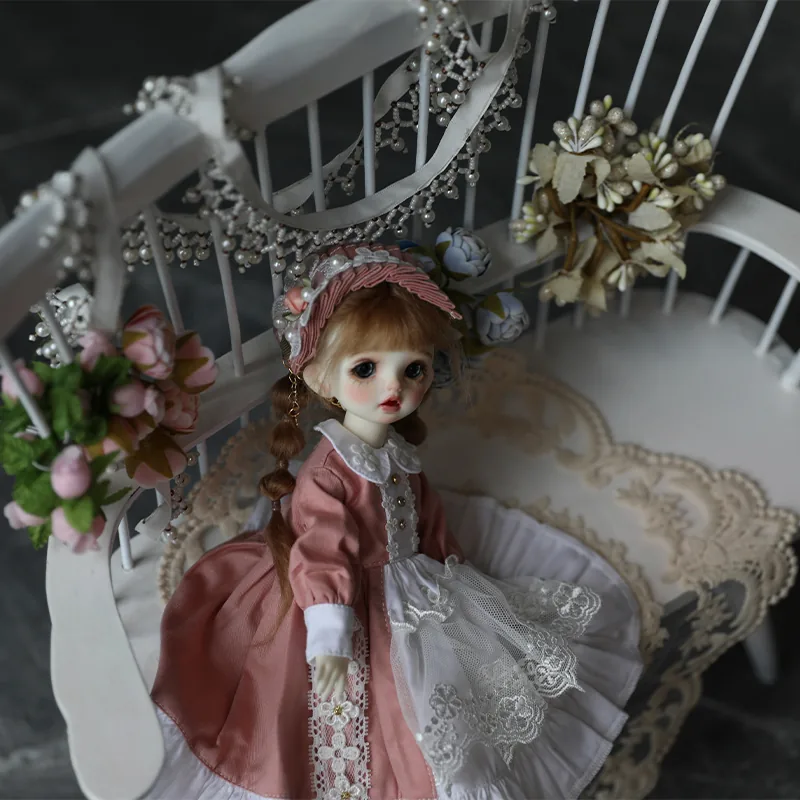 「Bangkrup Girl」Vintage Cotton Skirt BJD Outfit Only (YOSD l 1/6)