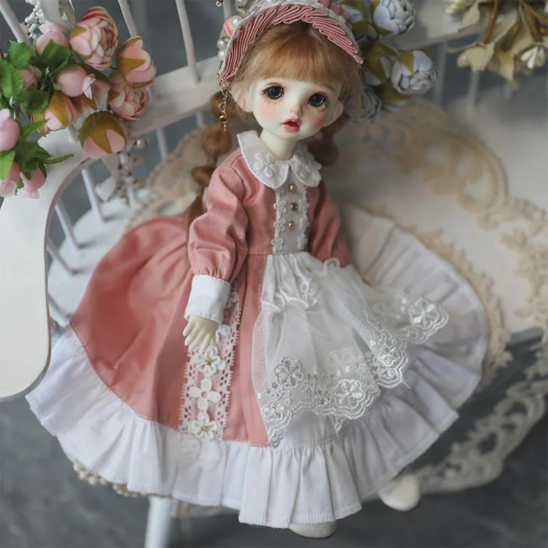 「Bangkrup Girl」Vintage Cotton Skirt BJD Outfit Only (YOSD l 1/6) - Image 3