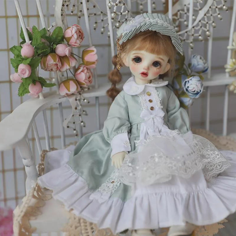「Bangkrup Girl」Vintage Cotton Skirt BJD Outfit Only (YOSD l 1/6) - Image 4