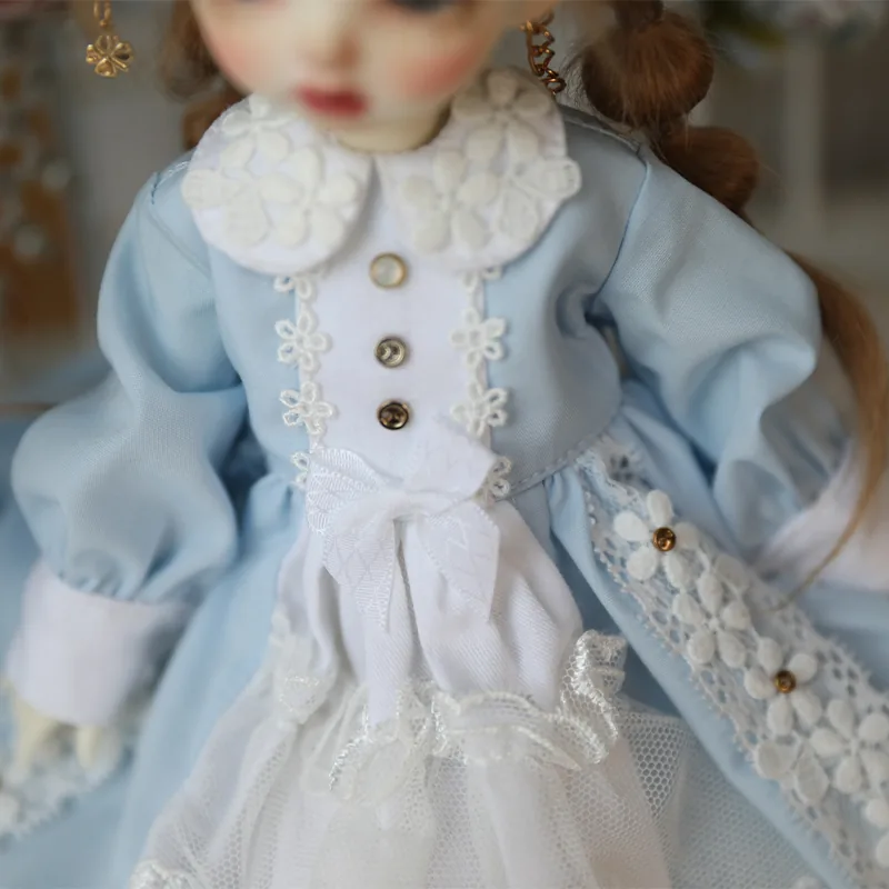 「Bangkrup Girl」Vintage Cotton Skirt BJD Outfit Only (YOSD l 1/6) - Image 6