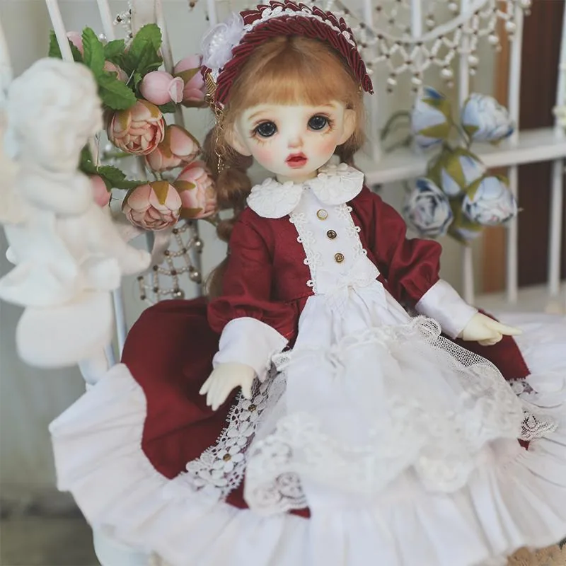 「Bangkrup Girl」Vintage Cotton Skirt BJD Outfit Only (YOSD l 1/6) - Image 7