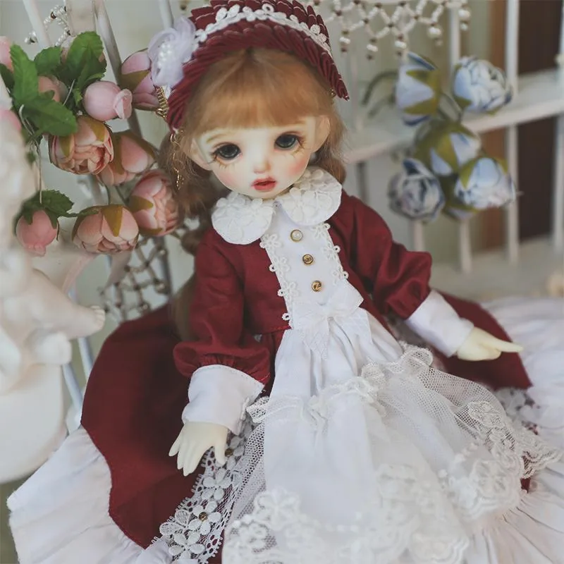 「Bangkrup Girl」Vintage Cotton Skirt BJD Outfit Only (YOSD l 1/6) - Image 9
