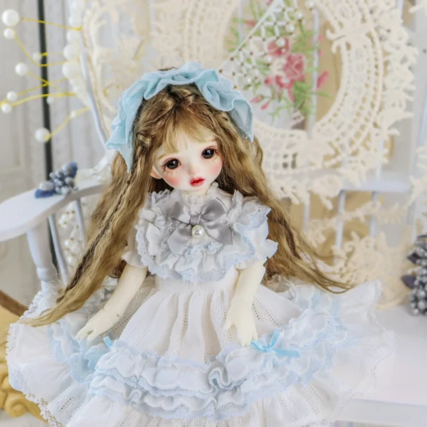 「Bangkrup Girl」White Blue (SD l SDGR l DD l 1/3 l SD75) BJD Outfit
