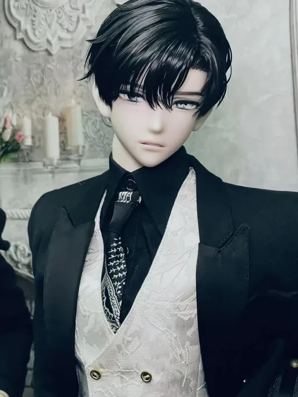 「Black_White」26THVER SD17 BJD Doll/Head Only