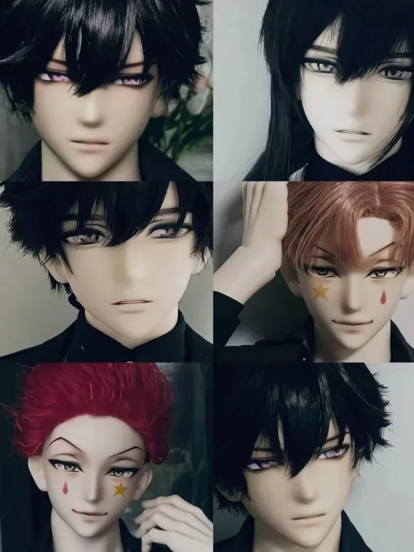 「Black_White」26THVER SD17 BJD Doll/Head Only - Image 2