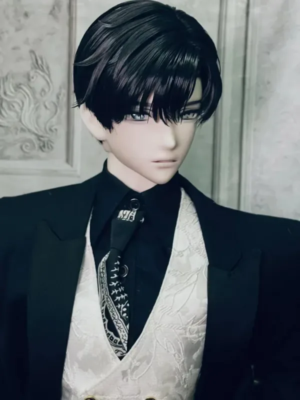 「Black_White」26THVER SD17 BJD Doll/Head Only - Image 7