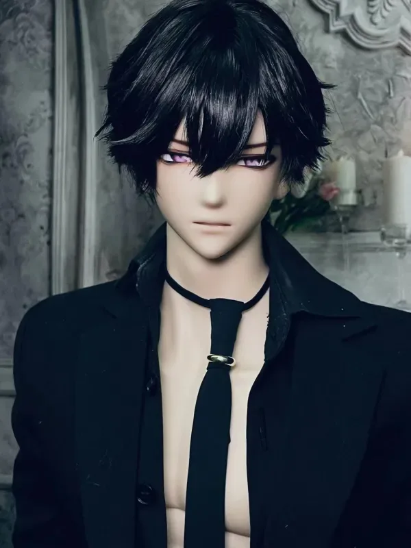 「Black_White」26THVER SD17 BJD Doll/Head Only - Image 8