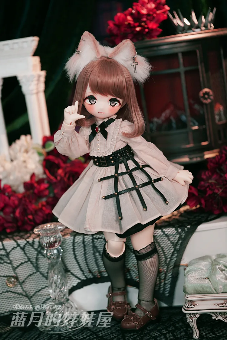 「BlueMoon」Demon Nyan (MDD/MSD/ Chubby l 1/4) BJD Outfit Only - Image 11