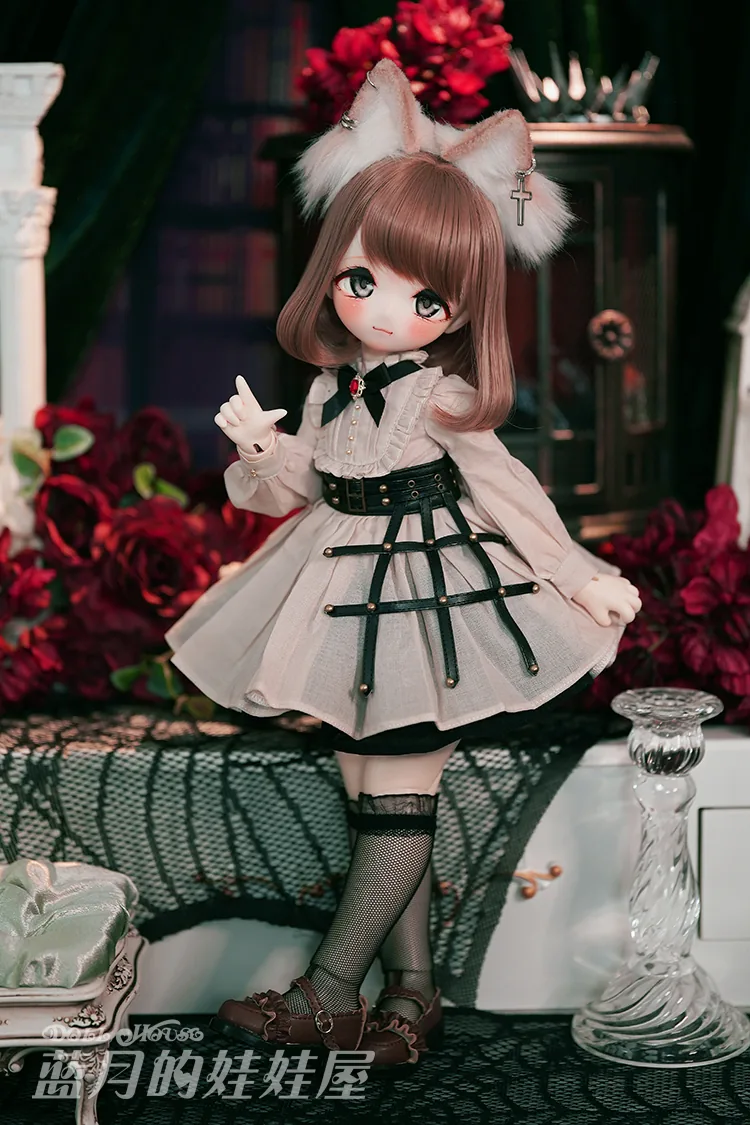 「BlueMoon」Demon Nyan (MDD/MSD/ Chubby l 1/4) BJD Outfit Only - Image 13