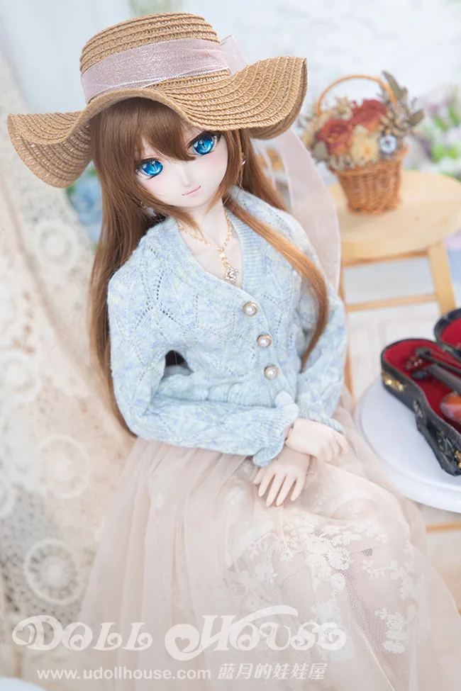 「BlueMoon」Emerald Sweater + Gauze Skirt (1/3, SD/ DD/ SDGR) BJD Outfit Only - Image 11
