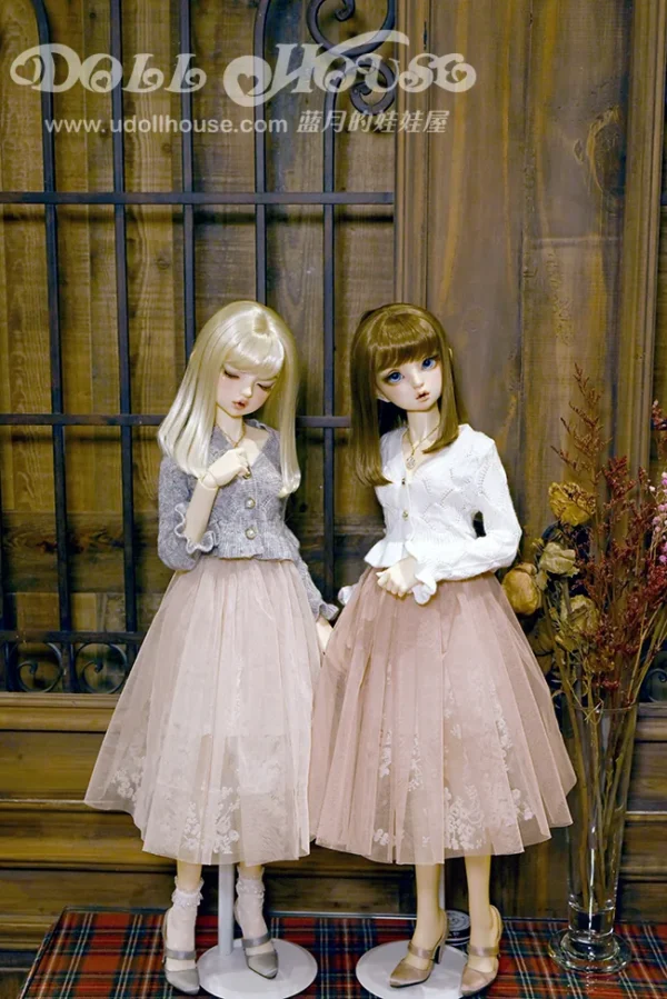 「BlueMoon」Emerald Sweater + Gauze Skirt (1/3, SD/ DD/ SDGR) BJD Outfit Only - Image 3