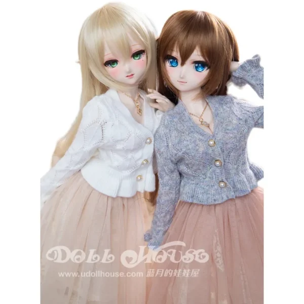 「BlueMoon」Emerald Sweater + Gauze Skirt (1/3, SD/ DD/ SDGR) BJD Outfit Only - Image 6