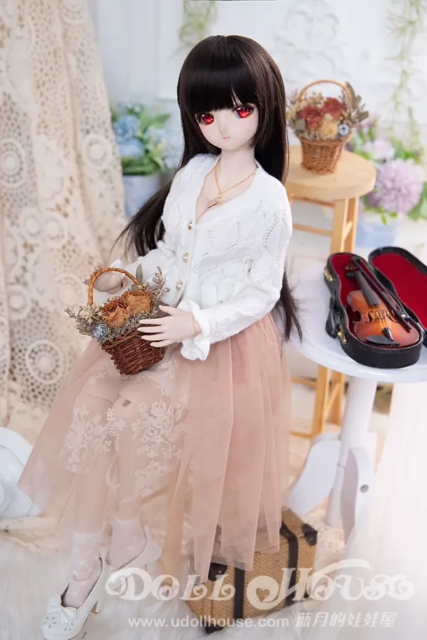 「BlueMoon」Emerald Sweater + Gauze Skirt (1/3, SD/ DD/ SDGR) BJD Outfit Only - Image 9