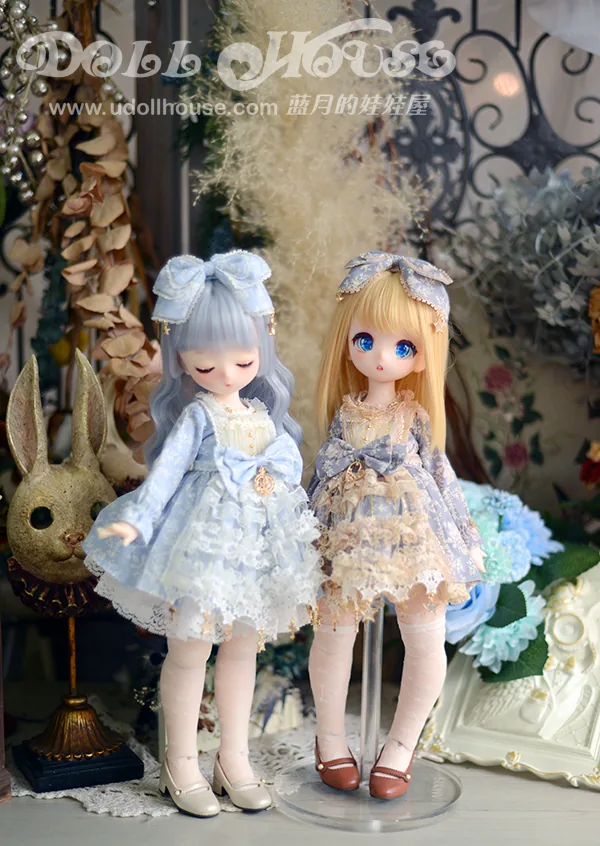 「BlueMoon」Falling Snow (MDD/MSD/ Chubby l 1/4) BJD Outfit O - Image 2