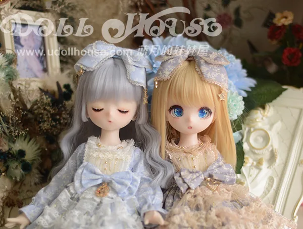 「BlueMoon」Falling Snow (MDD/MSD/ Chubby l 1/4) BJD Outfit O - Image 3