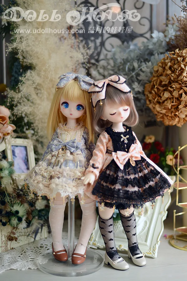 「BlueMoon」Falling Snow (MDD/MSD/ Chubby l 1/4) BJD Outfit O - Image 4