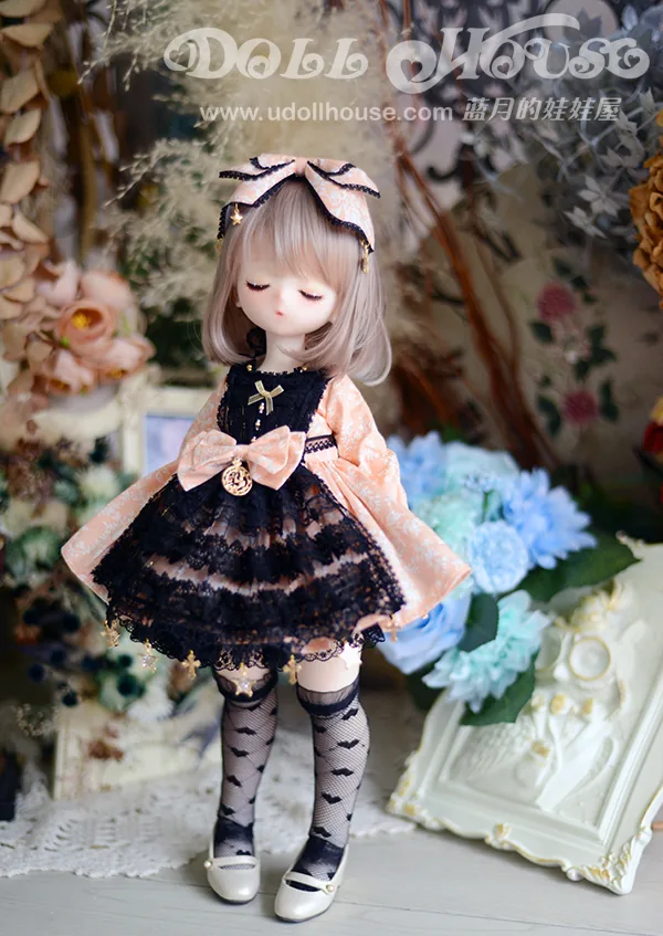 「BlueMoon」Falling Snow (MDD/MSD/ Chubby l 1/4) BJD Outfit O - Image 6
