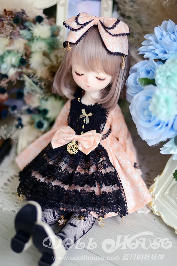 「BlueMoon」Falling Snow (MDD/MSD/ Chubby l 1/4) BJD Outfit O - Image 7