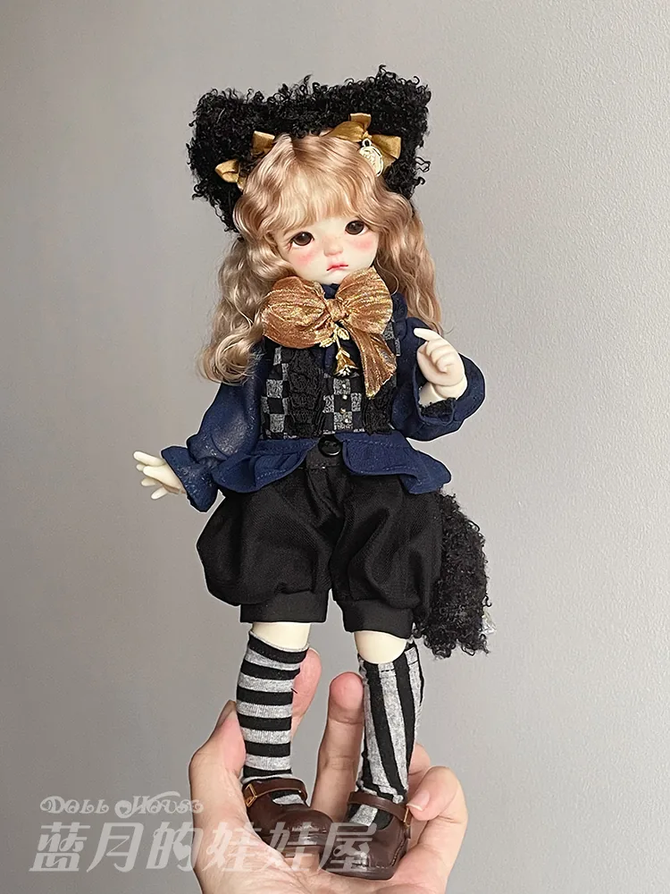 「BlueMoon」 Little Black Cat 2.0 (YOSD l 1/6) BJD Outfit Only - Image 10