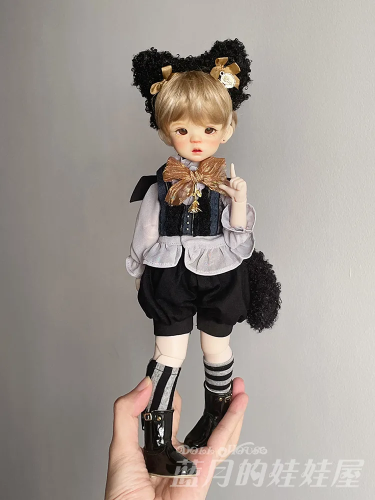「BlueMoon」 Little Black Cat 2.0 (YOSD l 1/6) BJD Outfit Only - Image 11
