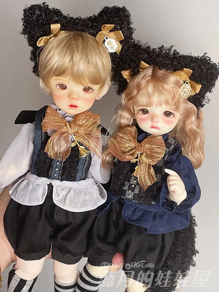 「BlueMoon」 Little Black Cat 2.0 (YOSD l 1/6) BJD Outfit Only - Image 2