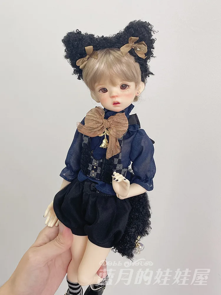 「BlueMoon」 Little Black Cat 2.0 (YOSD l 1/6) BJD Outfit Only - Image 4