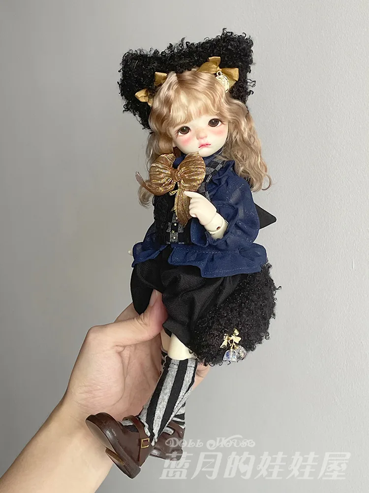 「BlueMoon」 Little Black Cat 2.0 (YOSD l 1/6) BJD Outfit Only - Image 5