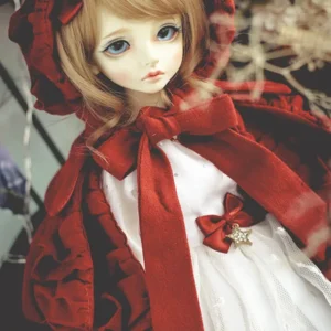 「BlueMoon」Red Riding Hood (MDD/MSD/ Chubby l 1/4) BJD Outfit Only