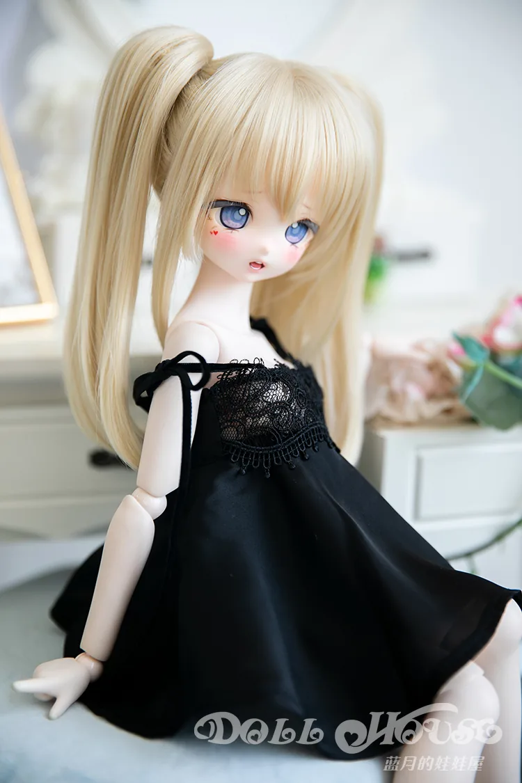「BlueMoon」Sexy Lace Slip Dress (MDD/MSD/ Chubby l 1/4) BJD Outfit Only
