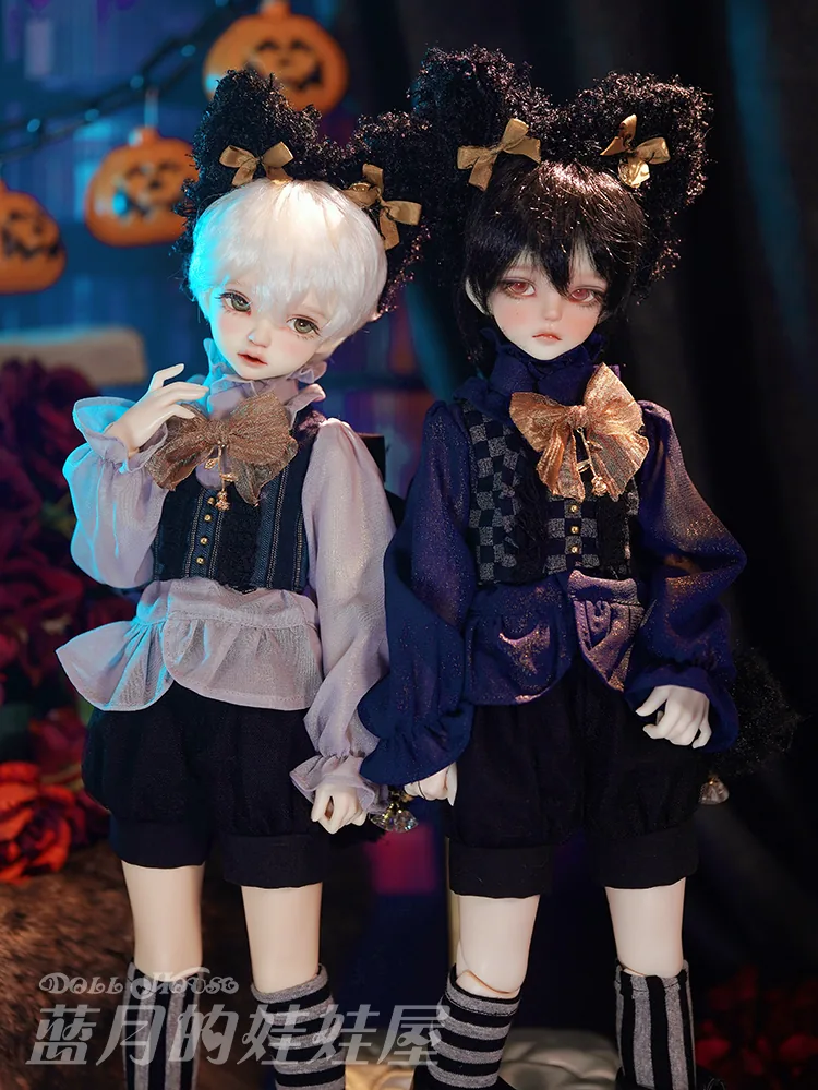 「BlueMoon」The Black Cat (MDD/MSD/ Chubby l 1/4) BJD Outfit Only - Image 15