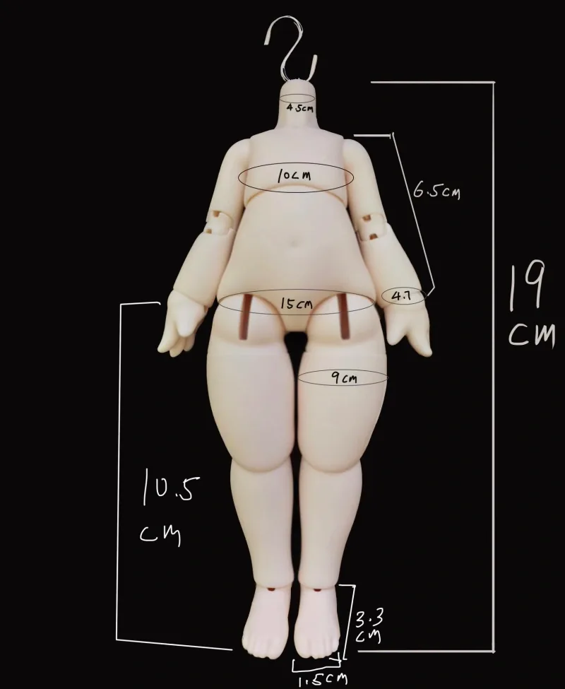 「Caroro」1/6 BJD/MJD Chubby Doll - Image 5