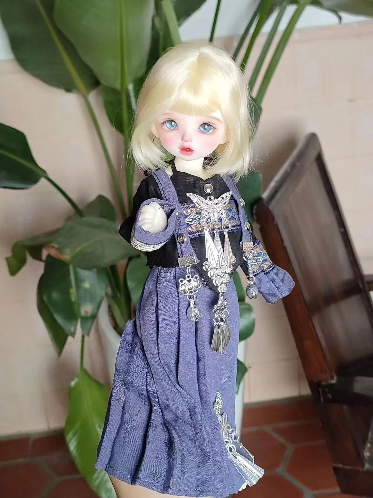 「Cha Cha」Miao Jiang Clothes (YOSD l 1/6) BJD Outfit Only - Image 6