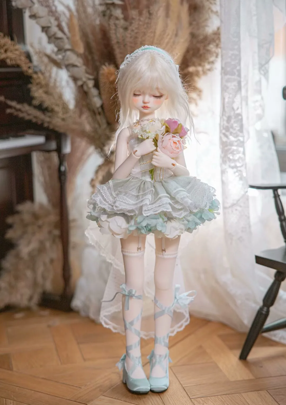 「Cha Cha」Summer Night Mint Tea (MDD/MSD/1/4) BJD Outfit Only - Image 5