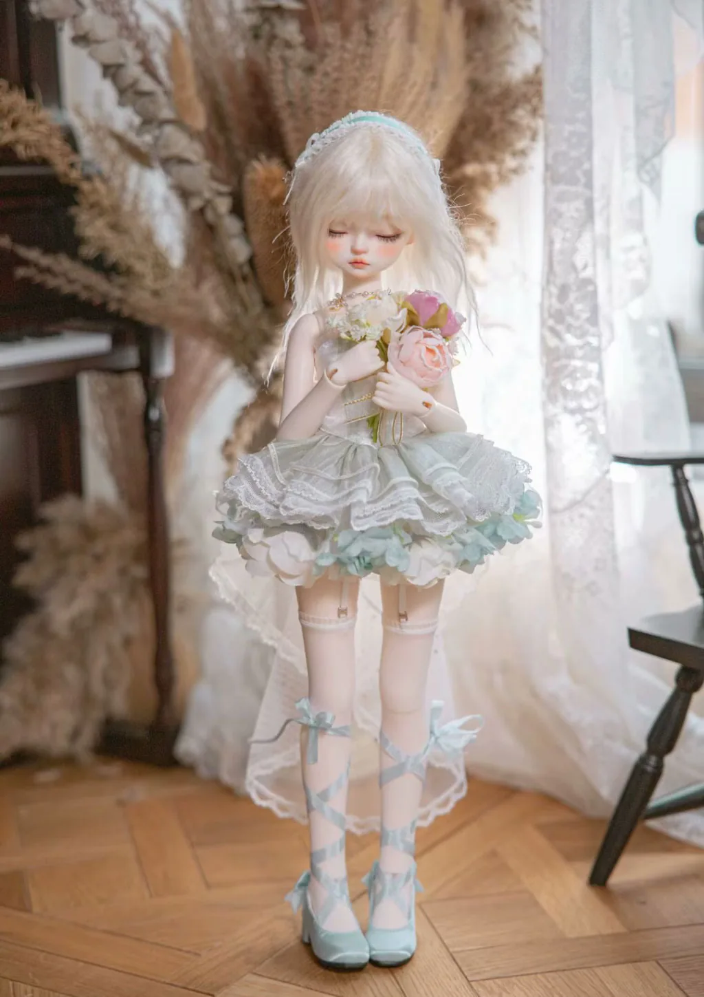 「Cha Cha」Summer Night Mint Tea (MDD/MSD/1/4) BJD Outfit Only - Image 6