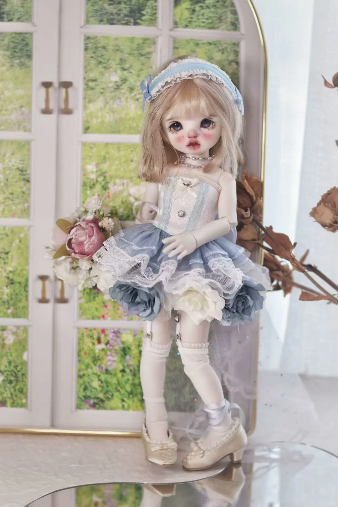 「Cha Cha」Summer Night Mint Tea (MDD/MSD/1/4) BJD Outfit Only - Image 9