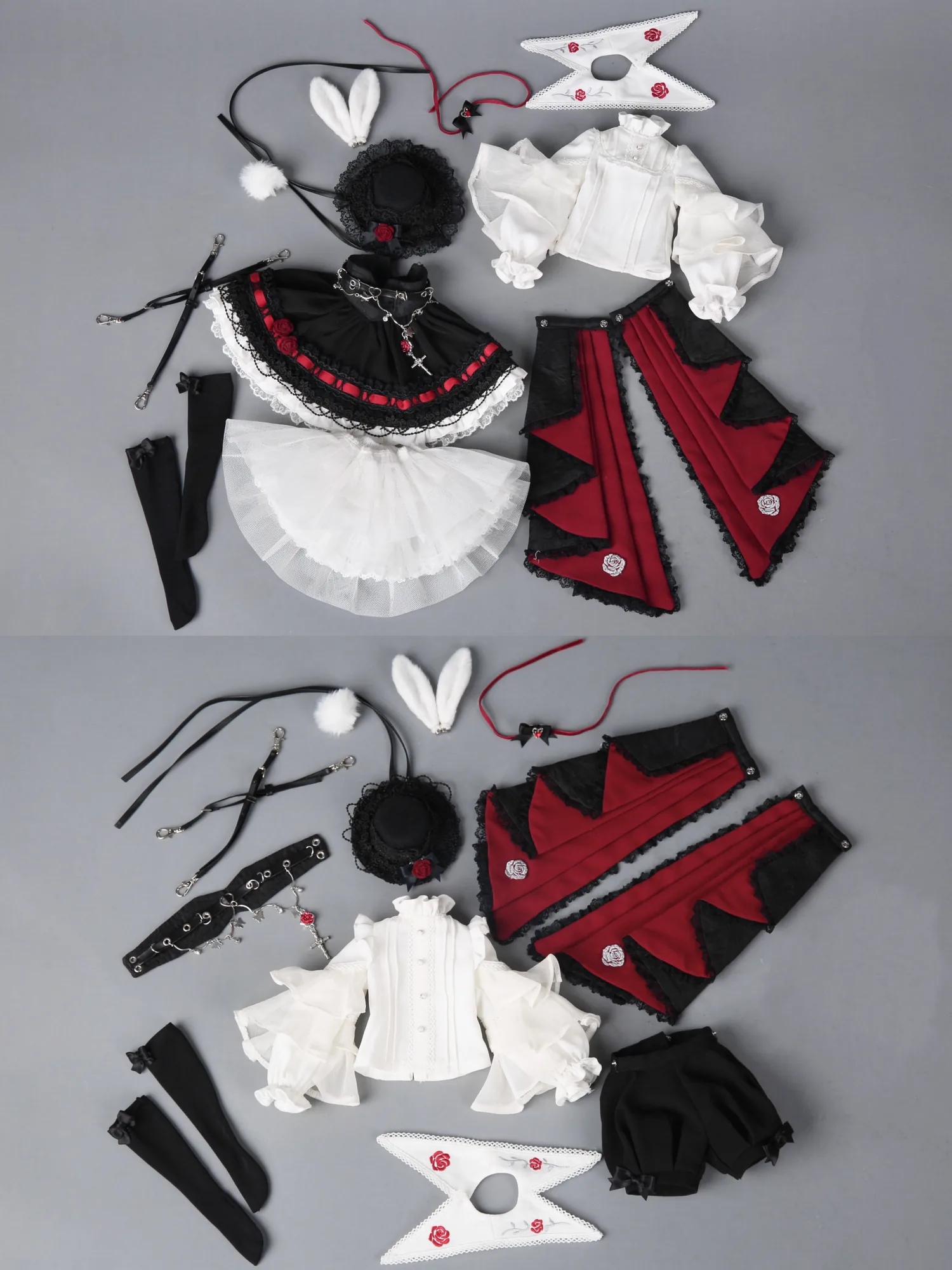 「Cloud」Ms & Mr Rabbit (MDD/MSD/Chubby l 1/4) BJD Outfit Only - Image 12