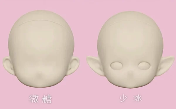 「CMDoll」Less Sugar and Ice 1/6 YOSD BJD Head Only - Image 8