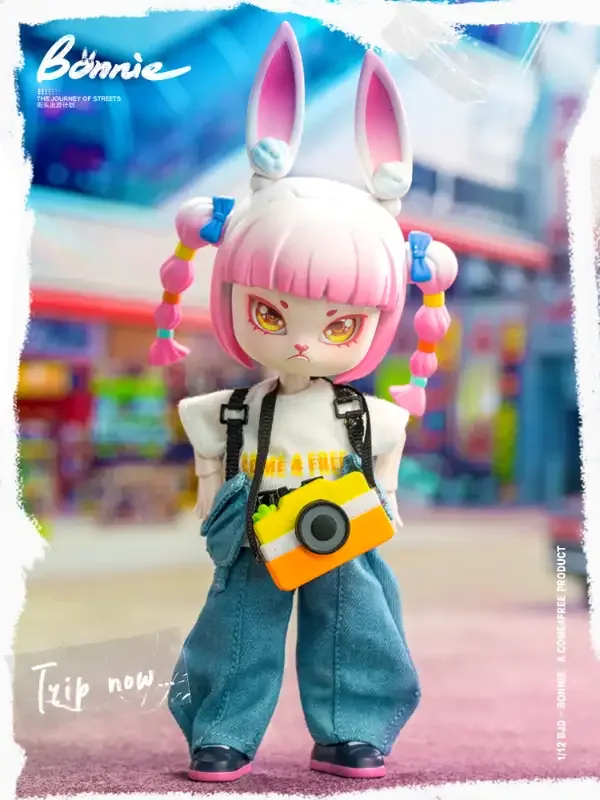 「COME4FREE」Bonnie The Journey Of Streets Action Figure BJD Blind Box