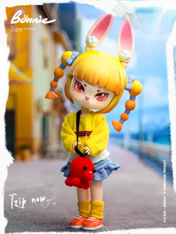 COME4FREE Bonnie BJD ドール 街頭のジャーニー　シークレット COME4FREE」Bonnie The Journey Of Streets Action Figure BJD Blind