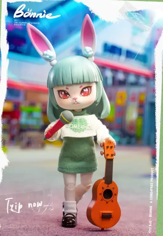 「COME4FREE」Bonnie The Journey Of Streets Action Figure BJD Blind Box - Image 8