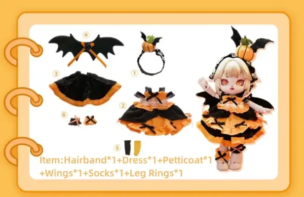 「COME4FREE」Dessert Series 1/12 BJD Limited Clothing Set - Image 7